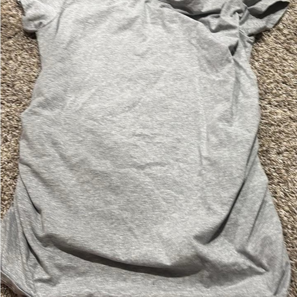 Gray Maternity T-Shirt